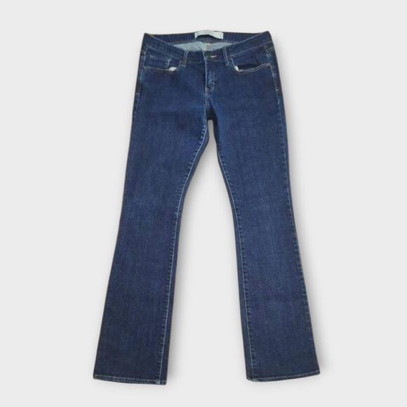 Abercrombie & Fitch Jeans Perfect Stretch Women's 6R Emma Straight Low-Rise - Picture 1 of 7